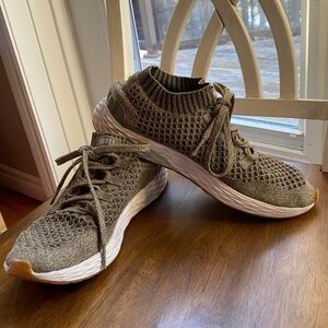 No Bull Knit Runners Army Green Unisex Sneakers M 12.5 W 14 CrossFit Fitness